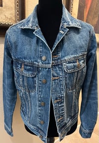 Image 2 of Vintage Blue Denim Jacket Def Leppard