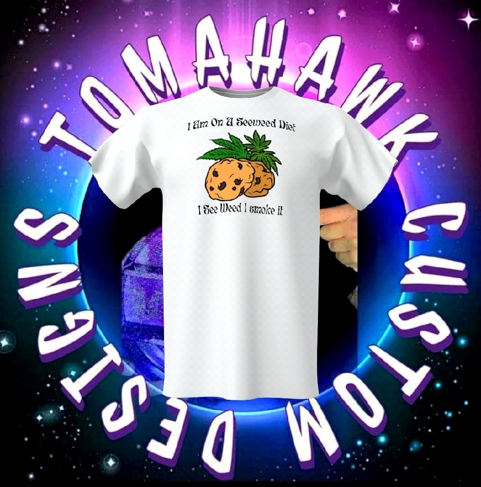 Image of SEE WEED DIET (420 STYLE) T-SHIRT 