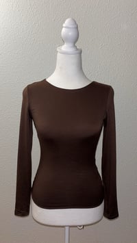 Image 2 of Mila top (brown) 