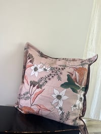 Image 2 of Cotton/Linen Native Flora Cushion Cover 