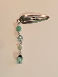 'Gloria the Green Ladybug' Hair Clip