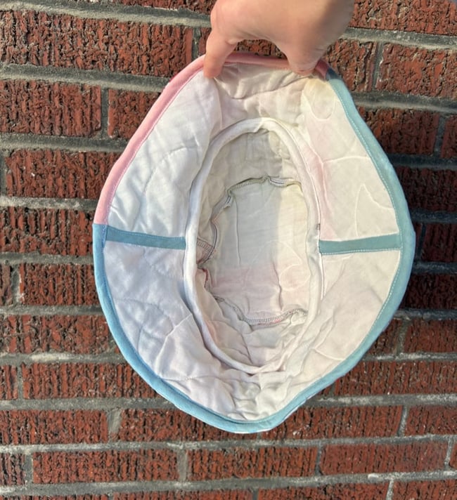 “Flower Wagon” Quilt Bucket Hat, 24”