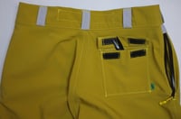 Image 4 of MUSTARD EXTRA-BAGGY TECH LIZARD PANTS