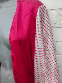 Image 4 of Katie Kimono Kaftan- hot pink spots 