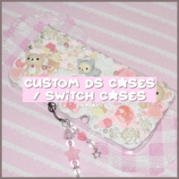 Image 1 of ⋆˚࿔ custom ds/switch cases