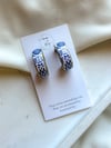 Azul Medium Hoops
