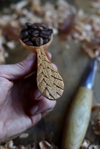 Image 4 of Falling Leafs- Coffee Scoop 