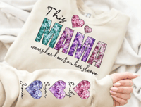 Mama crewneck (tan)