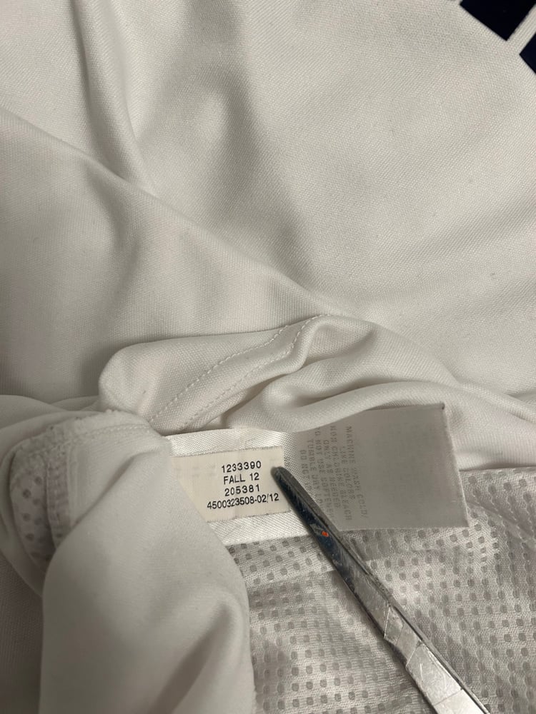 Image of Tottenham Hotspur “DEMPSEY 2” 2012/13 Home Shirt + PL patches (XL)