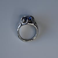 Image 2 of Dhalia Ring (blue) [SZ 6.5]
