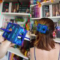 Image 1 of Horquilla Book lover azul