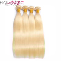 Image 1 of Platinum Blonde #613 Straight Hair 