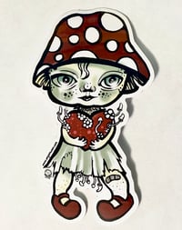 Image 1 of Fungalina Vinyl Die Cut Sticker