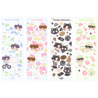 Image 2 of bts x sanrio stickers