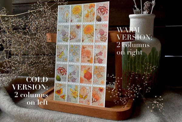 Image of Floral Stamp Washi Tapes