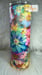 Image of 20oz Glow in the dark Flower Tumbler