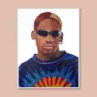 Dennis Rodman Poster Print 8.5”x11”