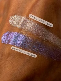 Image 6 of Into the Fog Holochrome Holographic Glitter Eyeshadow 