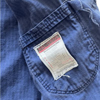 Image 4 of GERMAN HERRINGBONE WORK JACKET 1980 OG (L)