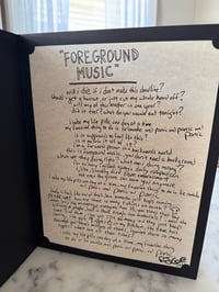 Image 2 of Handwritten Lyrics