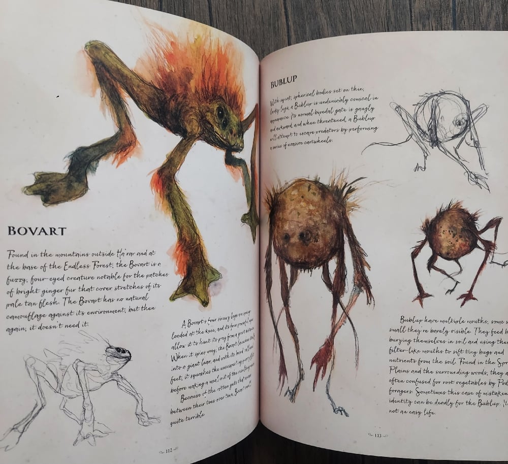 The Dark Crystal Bestiary: The Definitive Guide to the Creatures of Thra, by Adam Cesare