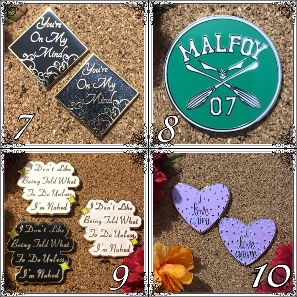 Image of Assorted Quote Pins