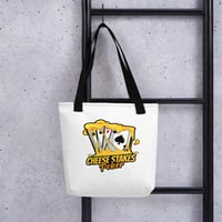 Image 2 of Cheese Stakes Poker Tote bag