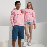 Image 5 of Unisex Youth heavy blend hoodie (W.W.J.D)