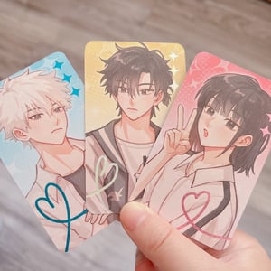 Image of Link Click Glitter/Foil Photocards