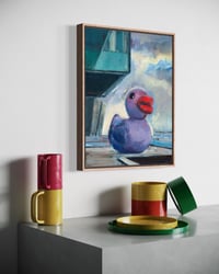 Image 5 of Painting / maleri / "København – Malerdrømme og tankestreger – Ællingen" / 40x50 cm