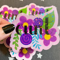 Image 2 of Cunt 3" Vinyl Waterproof Sticker