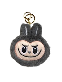 Image 5 of Labubu Furry Mirror Keychain