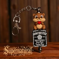 Dean Winchester squirrel keychain ONE LEFT