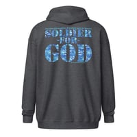 Image 15 of Soldier For God ICE Unisex heavy blend zip hoodie