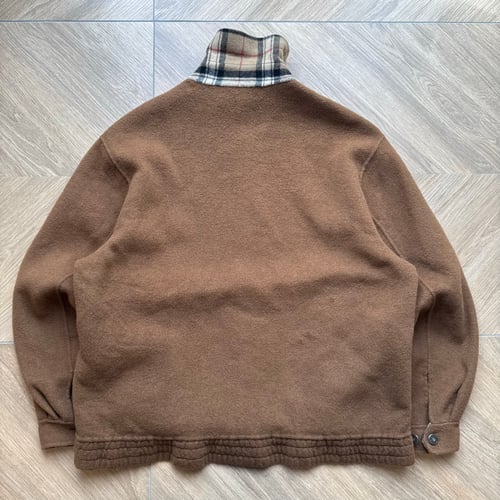 Image of Lacoste Wool Harrington Jacket, Size Large