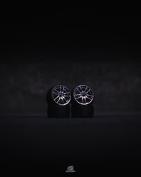 Image 2 of WORK CR KIWAMI - Custom 1/64 Wheels + Ultra-Thin Tires