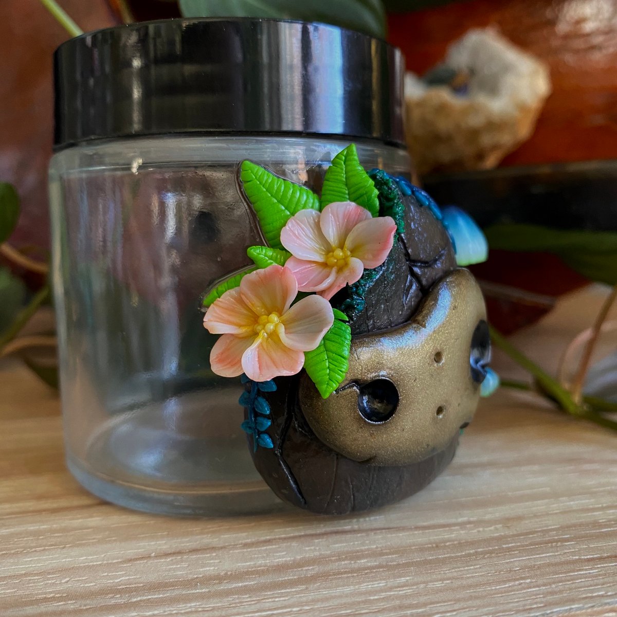Robot Mushroom Stash Jar *PREORDER*