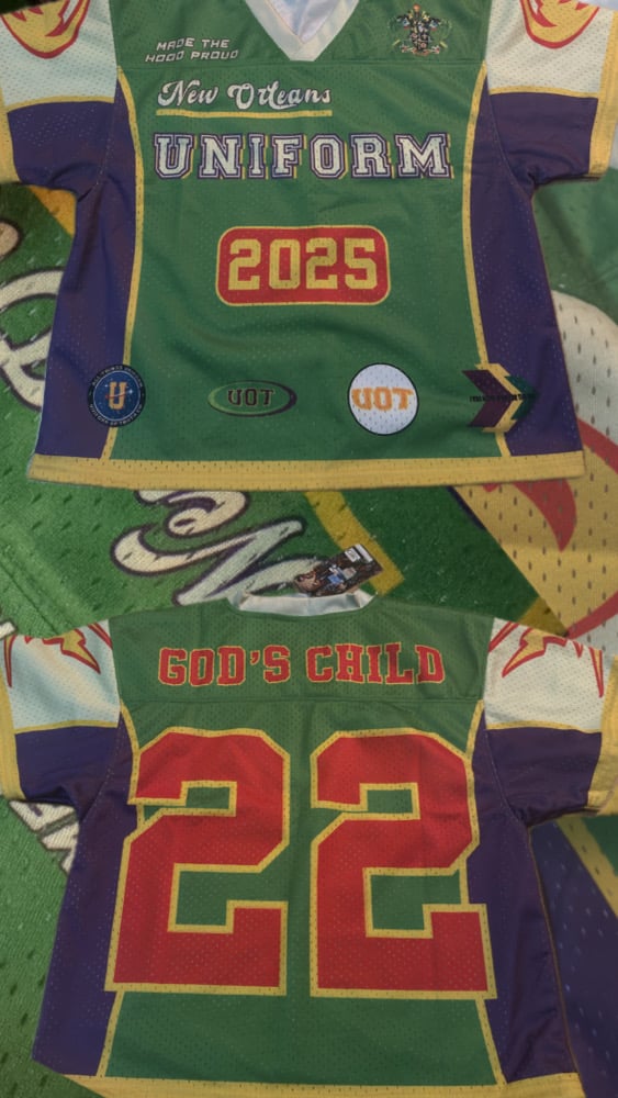 Image of 🎭MARDI GRAS- UOT  JERSEY 🎊