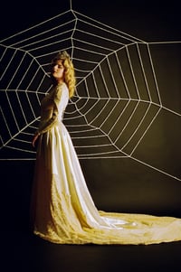 Image 2 of 1940s Satin & Lace 