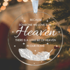 Because someone we love is in heaven bauble 