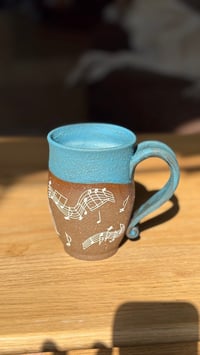 Image 5 of Music Notes Mug 04