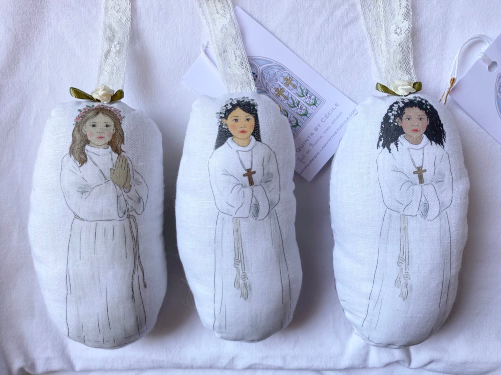 Image of Poupée à parfumer communion 