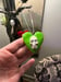 Image of Lime Green Skull Heart