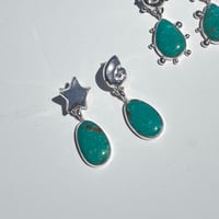 Image 3 of TURQUOISE SHELL + STAR POSTS 