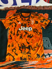 Image 1 of Juventus Football Shirt Mens Medium 2020/21 3rd Kit Orange Adidas Aeroready