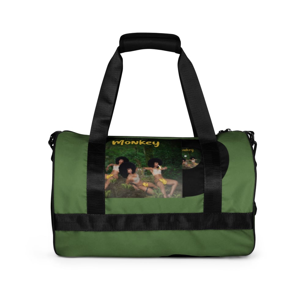 Image of Monkey All-over print gym bag