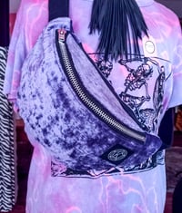 Image 1 of HIP BAG "purple velvet"
