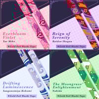 Image 2 of [LAST CHANCE] Genshin Impact Foil Washi Tapes