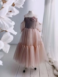 Image 1 of Girls photoshooting dress - Elvina | size 110 | powder pink