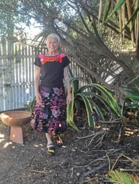 Image 4 of Kylie Jane Tulip skirt -embroidered 